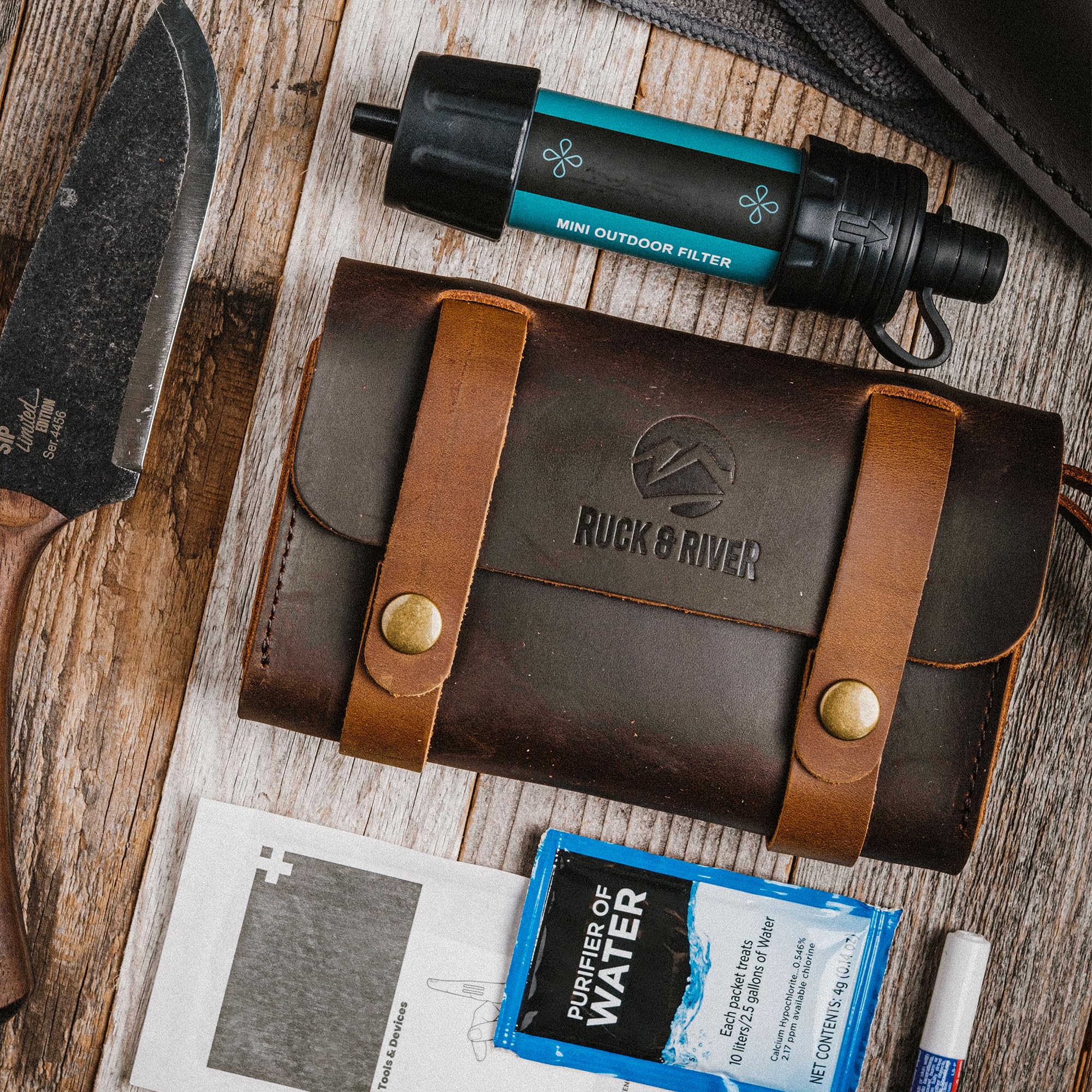 Ruck & River spice wallet ready for outdoor dining and flavorful meals