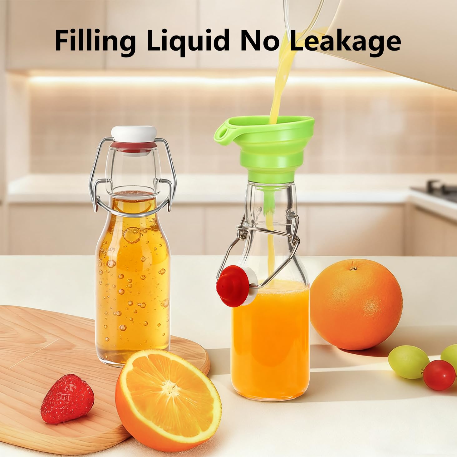 Ruckae kombucha-use-case bottle demonstrates versatile storage and fermentation-ready container.