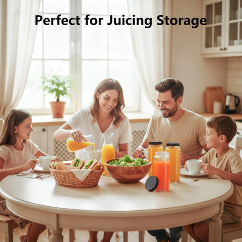 Ruckae reusable glass bottles help reduce waste with everyday beverages.
