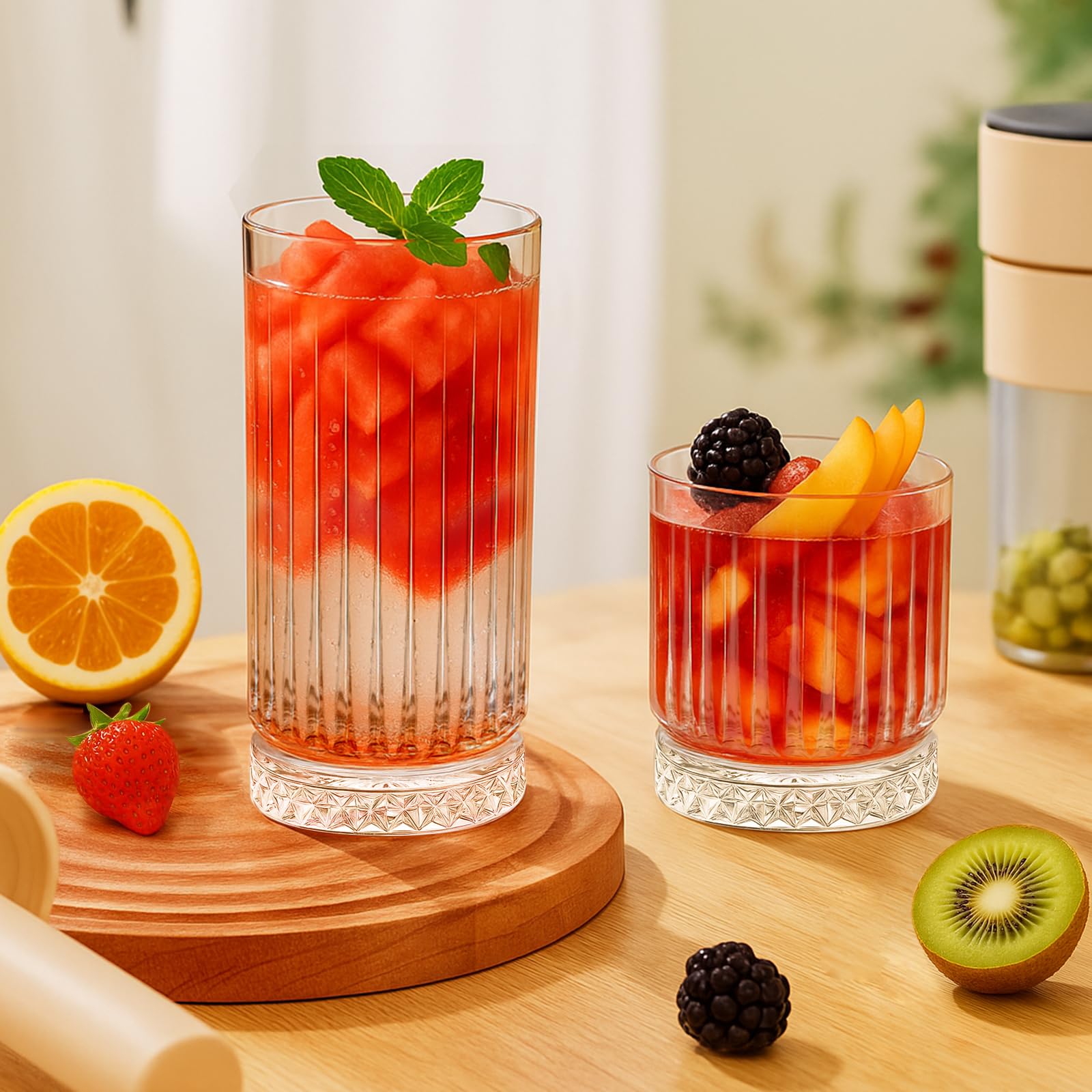 Ruckae restaurant-quality glasses for bars and cafes