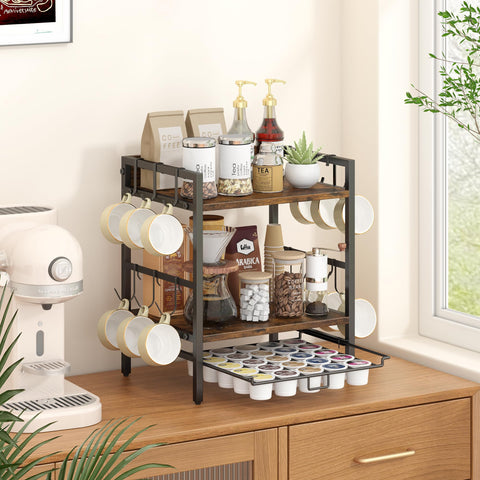 Compact countertop unit ideal for small kitchens or coffee nooks