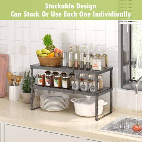 RUILALIFE multi-functional storage solution ideal for kitchen, pantry, or desk