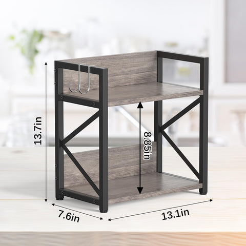RUILALIFE S-hooks included add extra hanging storage and customization.