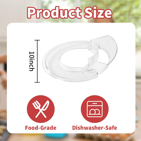 Ruioaw fits 5.5-7 quart bowl-lift mixers for standard bowls.
