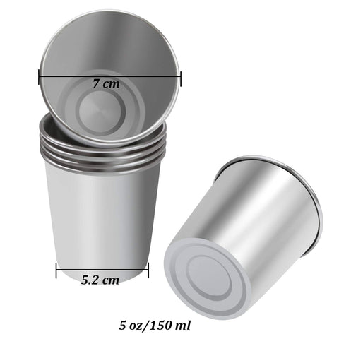 Ruisita 5oz kids cups are easy for little hands and kids' meals.