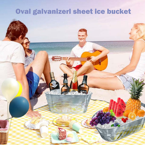 Ruizhihu vintage metal beverage tub enhances any occasion