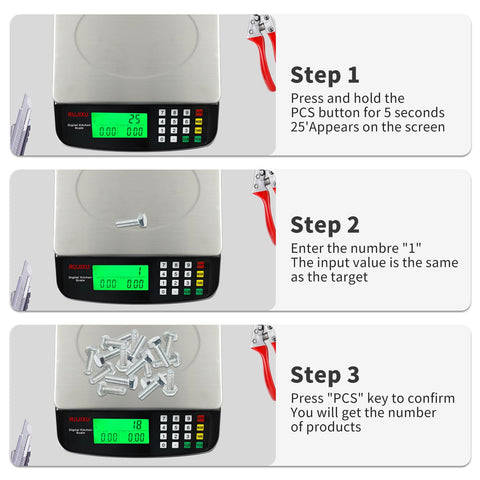 RUJIXU compact design fits busy kitchen counters and saves space.