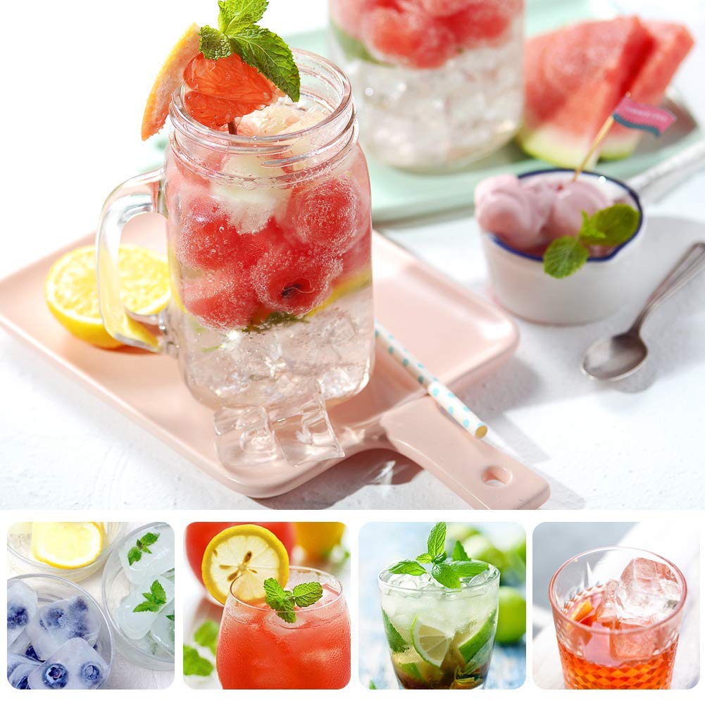 RUN HELIX ice tray after use, smooth surface cleans quickly.