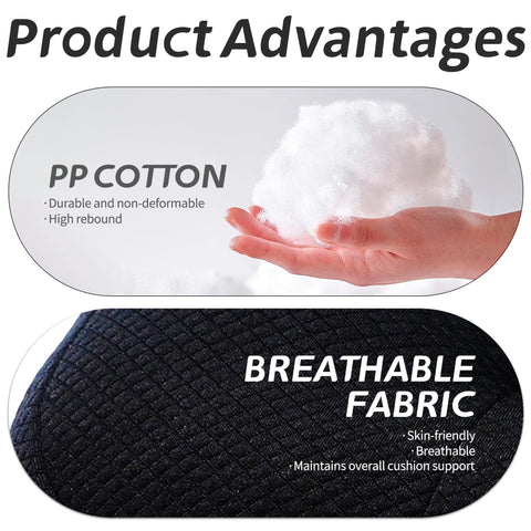 Sturdy stitching on Runfider booster enhances durability for daily use