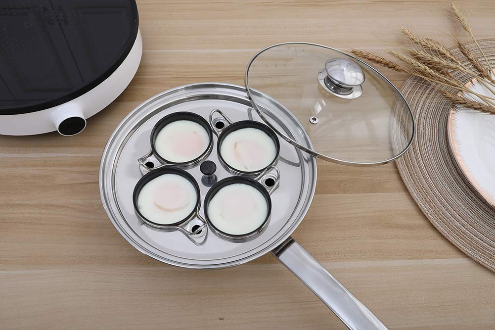RUNZI dishwasher-safe poacher cups simplify cleanup after breakfast