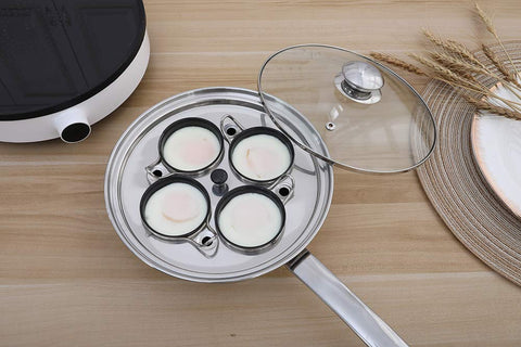RUNZI dishwasher-safe poacher cups simplify cleanup after breakfast