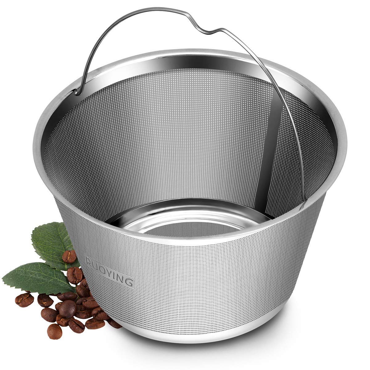 RUOYING perfect-fit filter for Mr Coffee 4-5 cup basket.