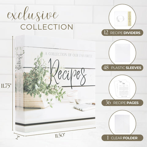 Rural Roots Mercantile bridal shower gift inspires organized family recipe collections