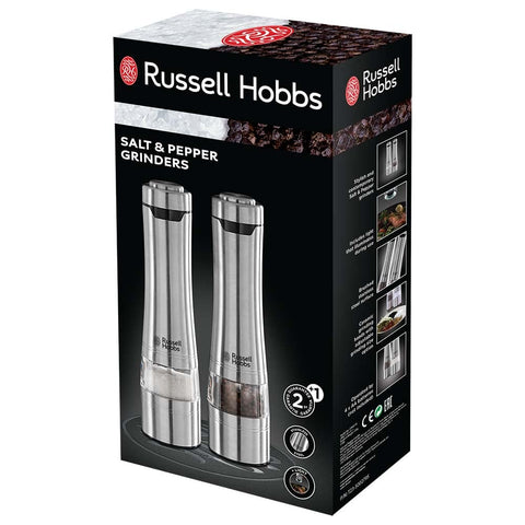 Russell Hobbs stainless finish resists fingerprints and cleans easily after meals.