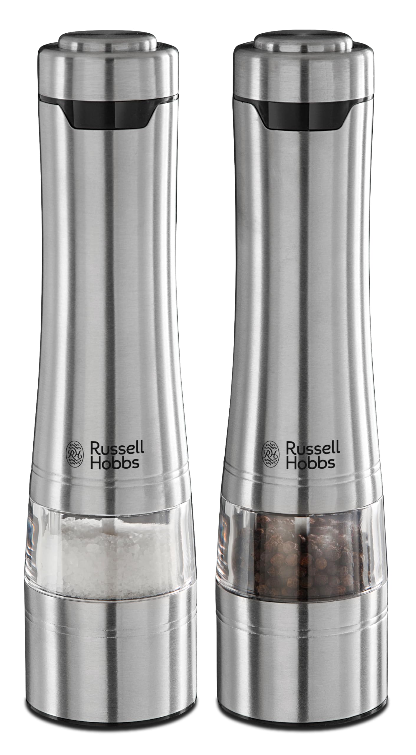 Russell Hobbs table or kitchen use blends style with practical seasoning control.