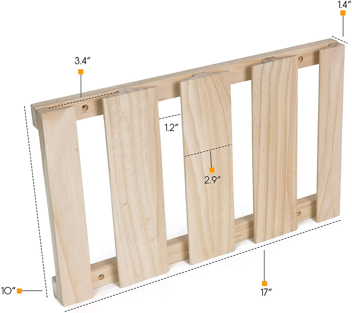 Rustic State Eze easy install hardware included for quick under-cabinet setup.