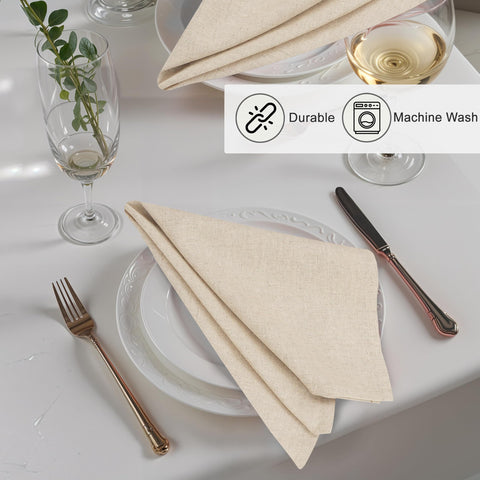 Ruvanti eco friendly napkins natural fibers for sustainable hosting