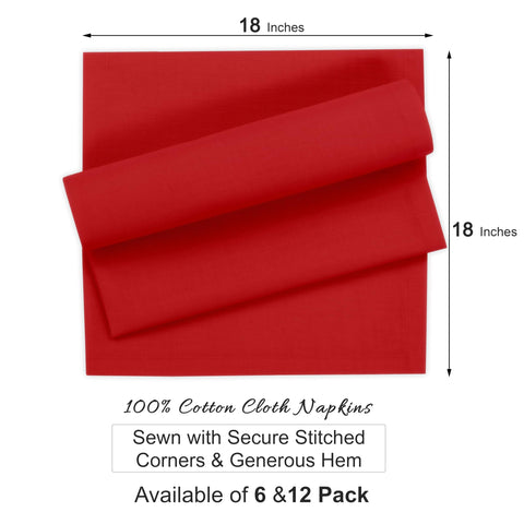 Ruvanti 100% cotton napkins machine washable for repeated gatherings.