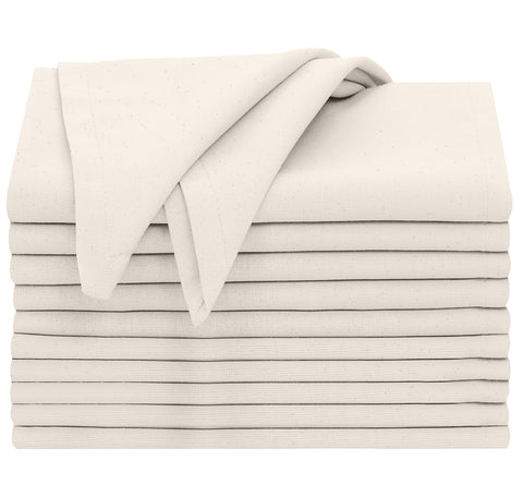 Ruvanti napkins unpacked in a 12-piece set, ready for entertaining.