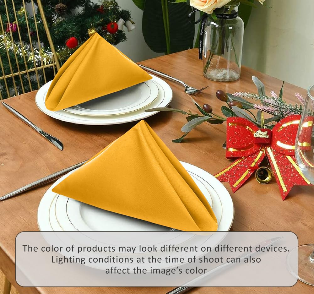 Ruvanti napkins with secure stitched corners for longevity