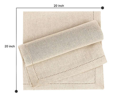 Ruvanti napkins are machine washable for easy care