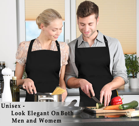 RUVANTI work apron reinforced stitching supports durability in busy kitchens.