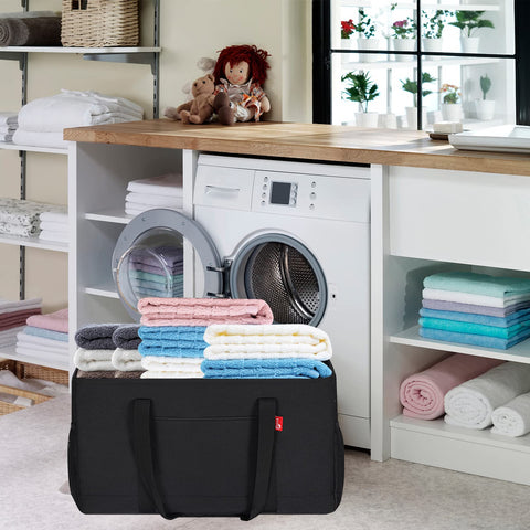 RVSNQ multi-use tote ideal for shopping, beach, or laundry