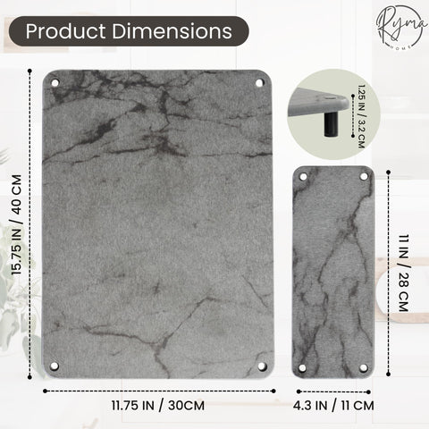 RYMA Home stone-drying-mat-pet-bowl protects floors while pet bowls rest.
