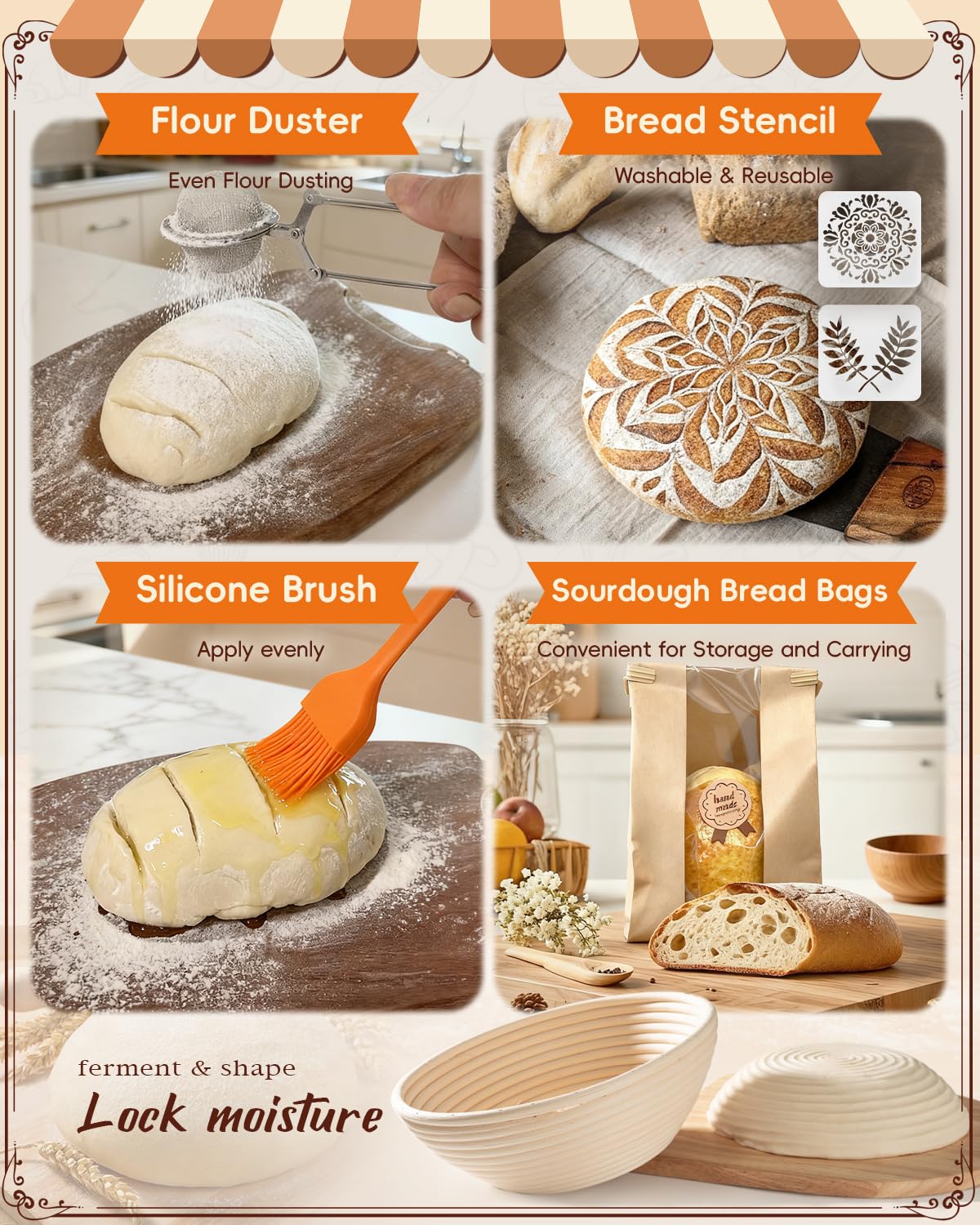 RYMTOX bread lame for precise, artisan scoring