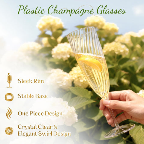RYTOXILO durable PS flutes are odorless and reusable.