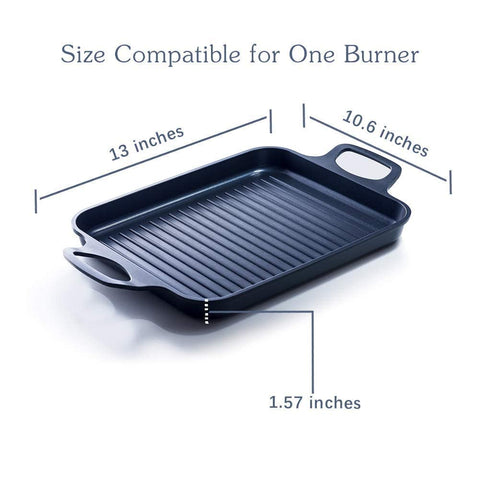 S·KITCHN double-loop handles for easy lifting and transport.