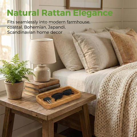 S310 coffee-table jewelry tray showcasing small items with stylish natural texture