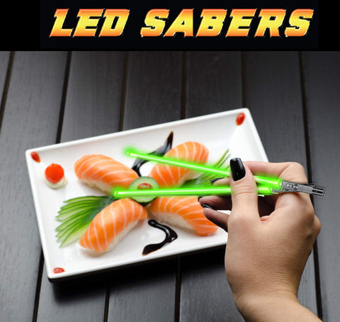 Saber Chops batteries included (3 LR41) for immediate use.