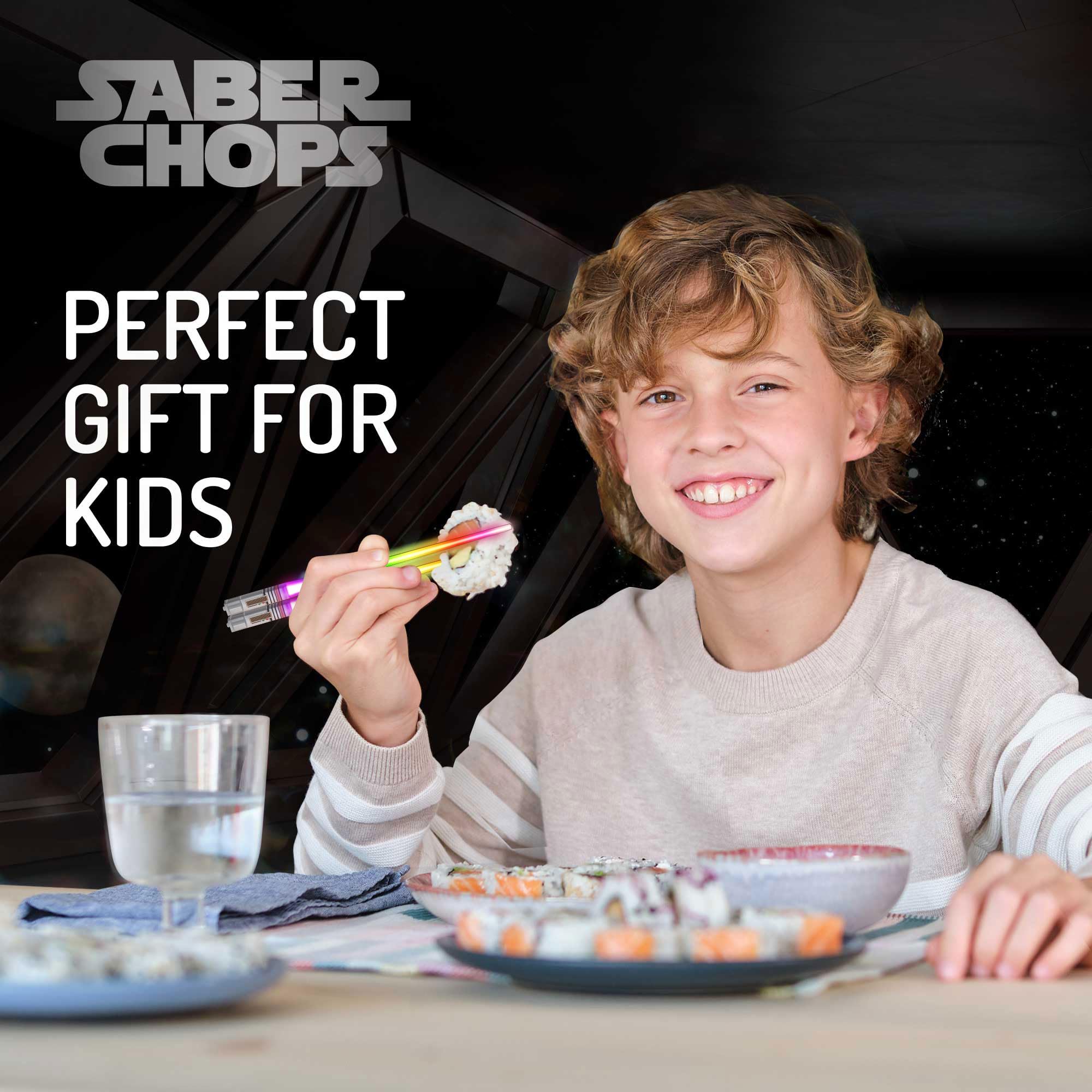 Saber Chops bonus keychain included for quick access.