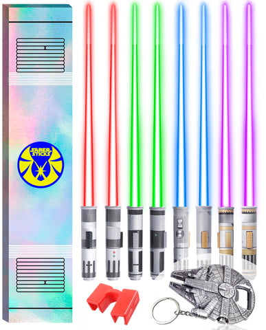 SaberSticks red lightsaber chopsticks glow for sushi nights