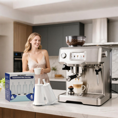 Sabethe Breville filter packaging indicating a year-long supply.