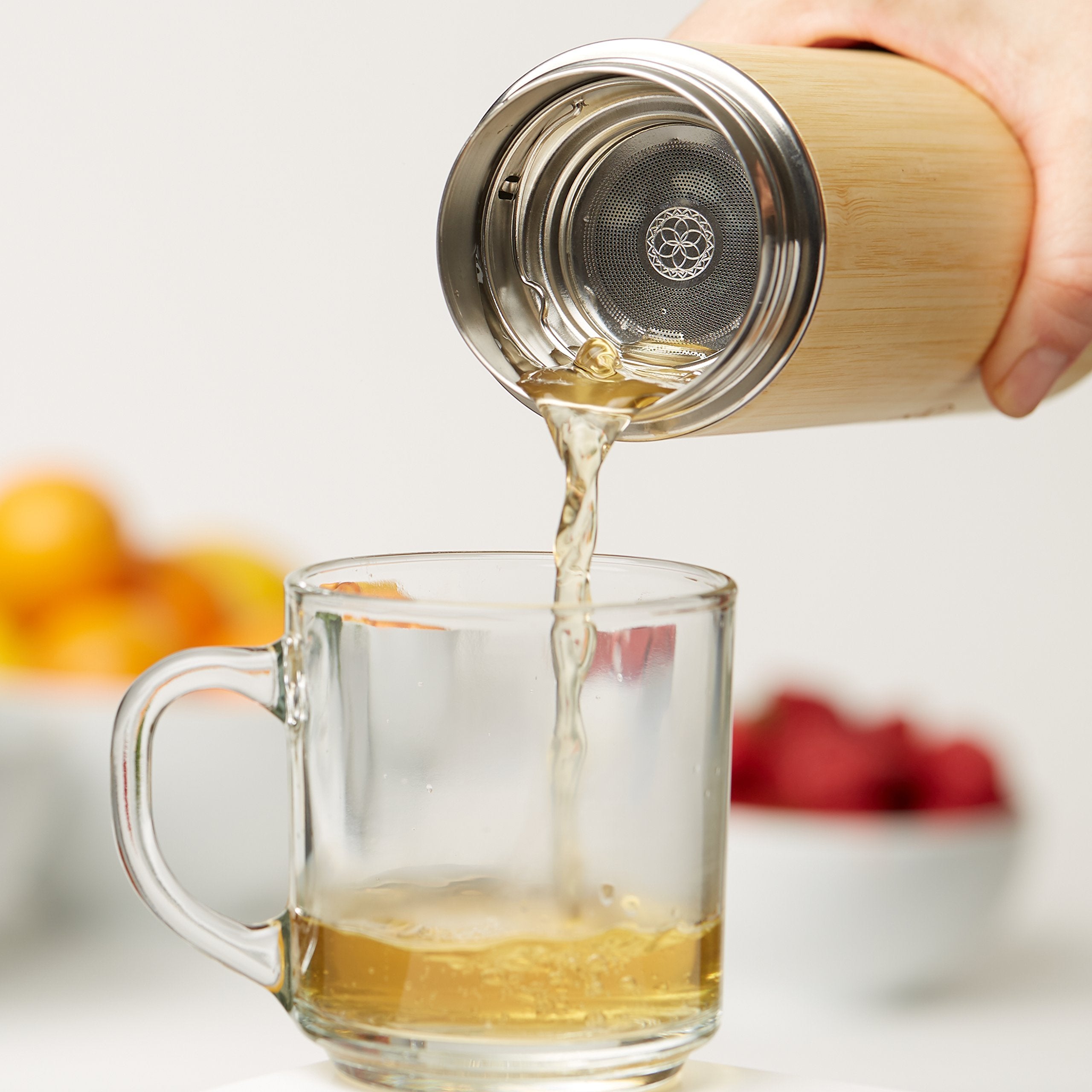 Durable Sacred Lotus Love tumbler with stainless-steel liner for daily use.