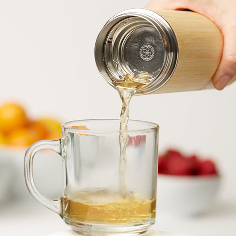 Durable Sacred Lotus Love tumbler with stainless-steel liner for daily use.