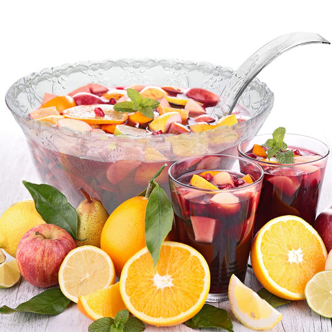 SADAS large-punch-bowl with-ladle, ready for big events and family gatherings