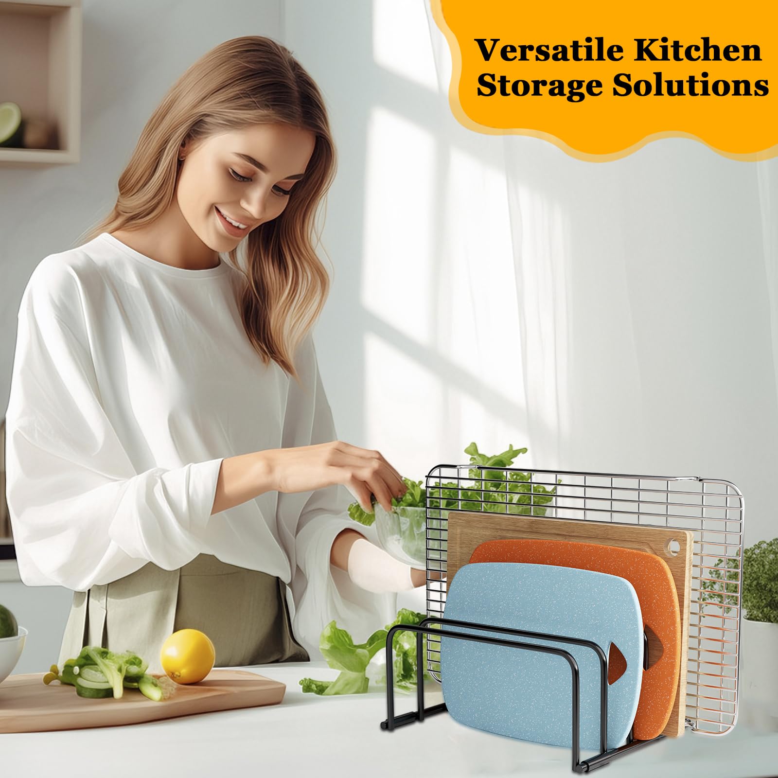 SAGLAU kitchen organizer supports everyday cooking by keeping essentials reachable