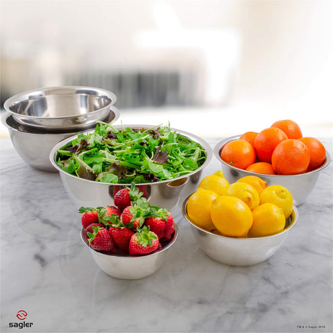 Sagler 2-quart bowl handles mid-size mixing and marinating