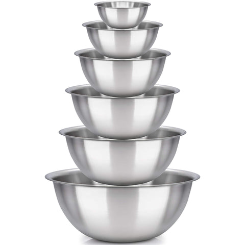 Sagler 8-quart mixing bowl with ample capacity for large batters and salads