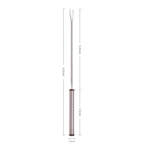 Sago Brothers packaging-ready fondue forks for gifting, picnics, and camping.