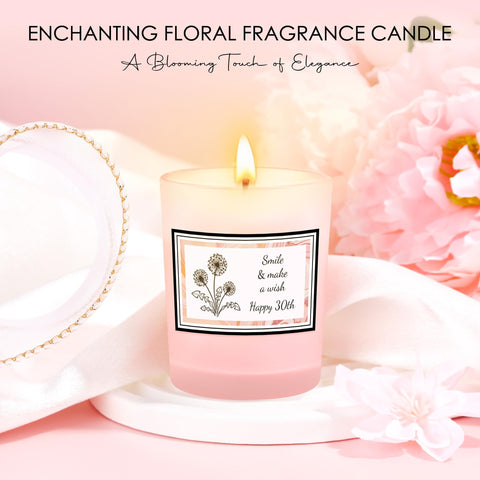 Saineron natural soy wax candle for a soothing, aromatic moment.
