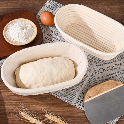 Saint Germain Bakery banneton oval 10inch easy cleaning after use