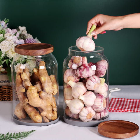 SAIOOL BPA-free jar set supports organized kitchen storage.