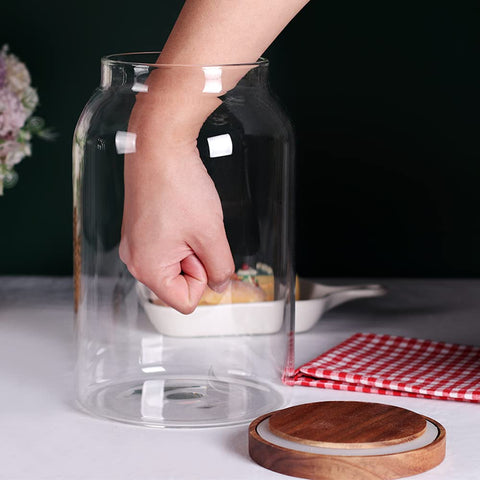 SAIOOL spaghetti pasta jar for easy portioning and stacking.