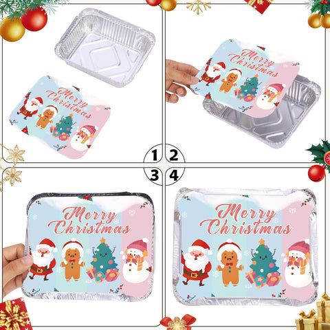 SAITI holiday gifting foil containers ready for entertaining and sharing