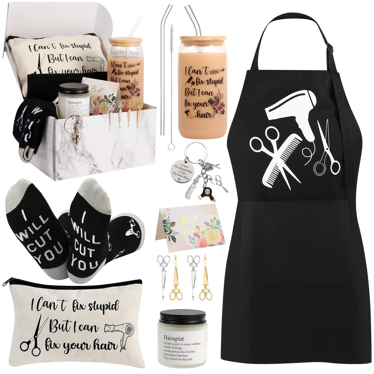 SAIWEILAI ONLINE gift box with hairdresser gifts, ideal for gifting