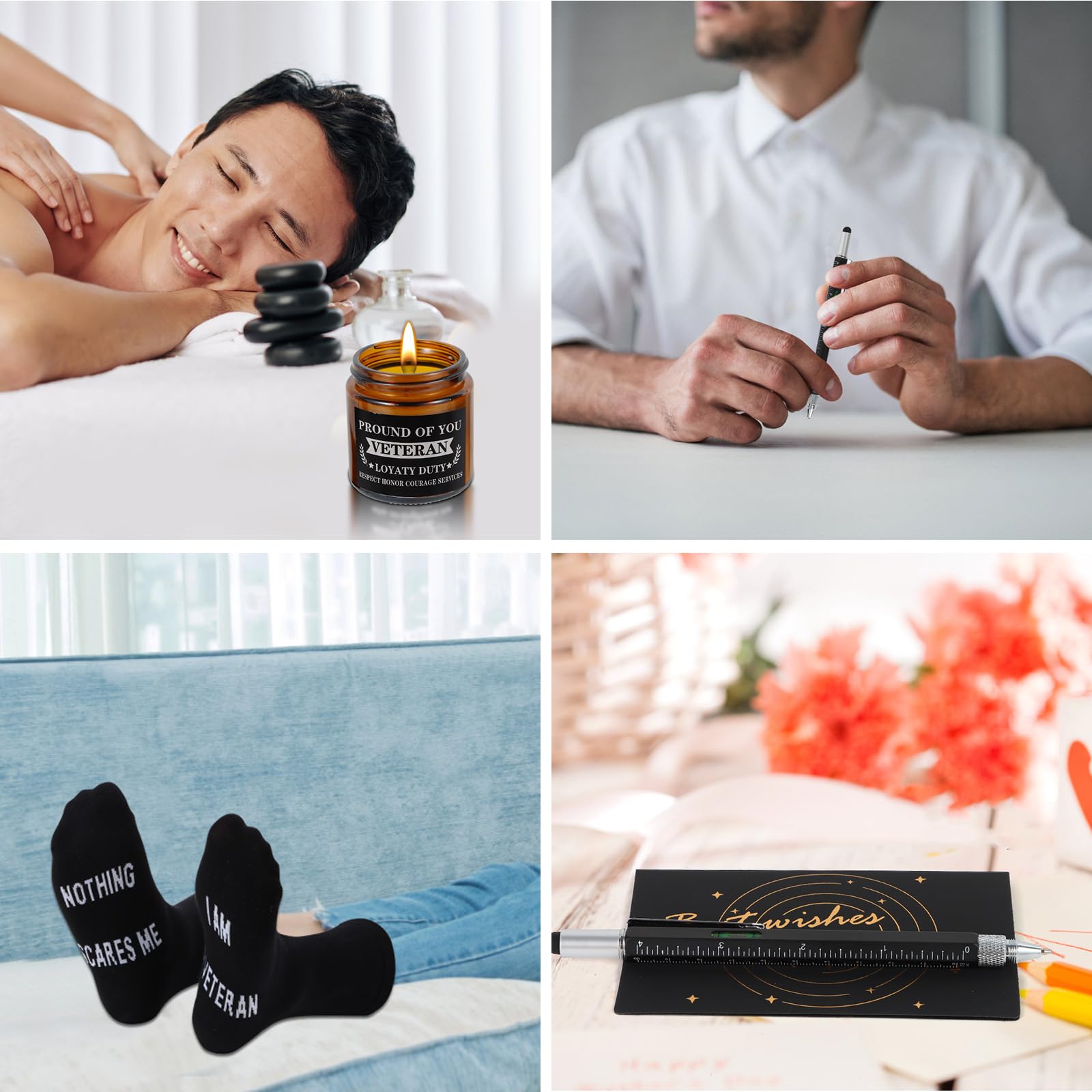 SAIWEILAI ONLINE scented candle creates a warm, calming ambience.